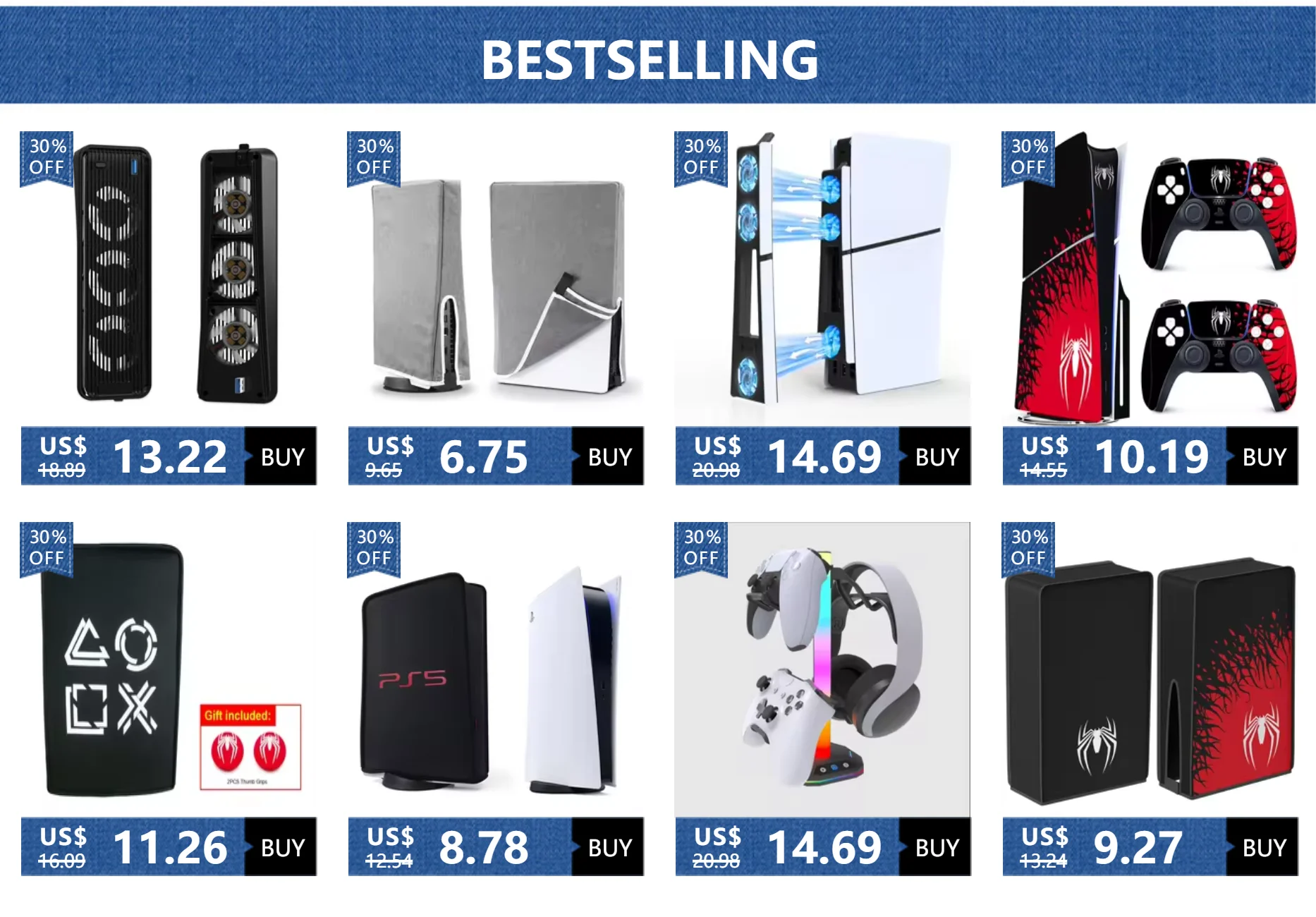 PS5 Slim Cover Skins