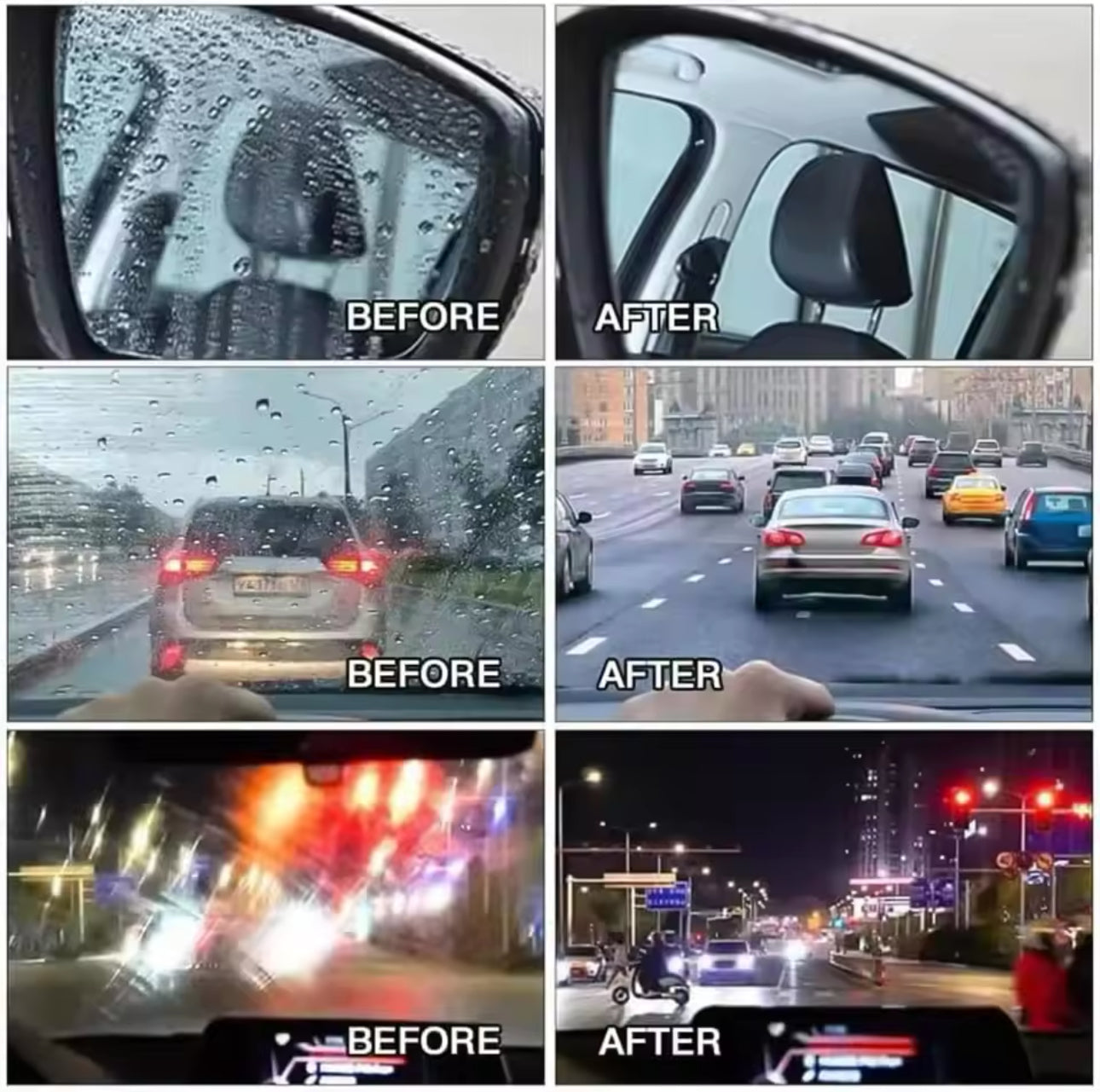 Crystal Clear Glass Shield