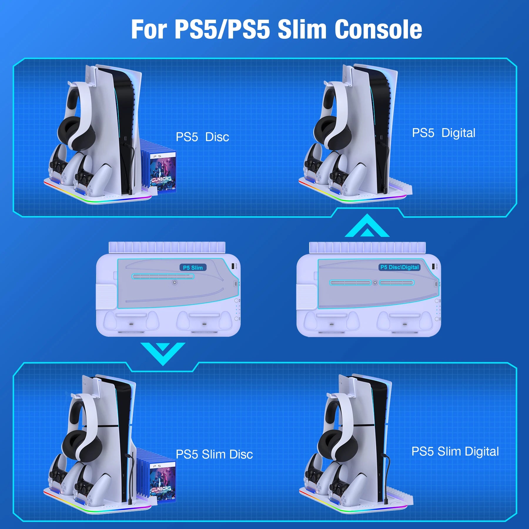 PS5 Cooling Stand